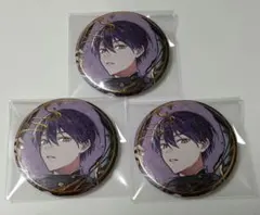 にじさんじ 妖怪万化 和紙風箔押し缶バッジ 剣持刀也 3点