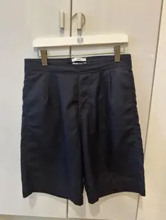 OAMC ブラック ワイドハーフパンツ　20ss ショートパンツ | OAMC