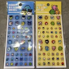 たまごっち　ドロップブロックシール 2シートセット