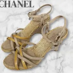 値引き無し」 CHANEL スポーツサンダル ブラック 38 - メルカリ