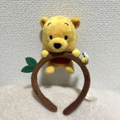 ディズニー　カチューシャ　プーさん　ぬいぐるみ