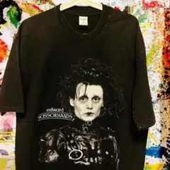 シザーハンズ メンズ Tシャツ 半袖 春 夏 ケミカルウォッシュ L XL