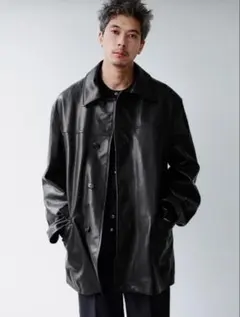 YLEVE GLOVE SHEEP LEATHER COVERALL レザー - メルカリ