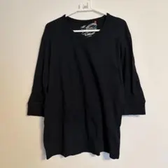 BEAMS メンズ 七分袖カットソー ブラック Lのサムネイル