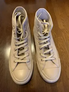 emmi×CONVERSE　コラボ　オールスター　ハイカット　ベージュスニーカー