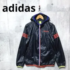 adidas アディダス メンズ ウインドブレーカー L ブラック