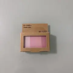 無印良品 チークカラー 02 ローズピンクのサムネイル