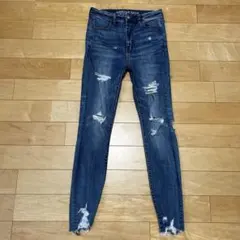 アメリカンイーグル ハイライズ ジェギングデニム a51m