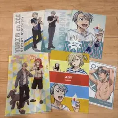 ユーリ!!! on ICE クリアファイル 4枚＋ポストカード2枚セット - メルカリ