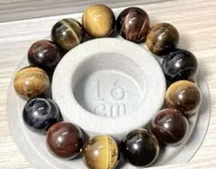 【#679】 天然石 ブレスレット タイガーアイ 3色