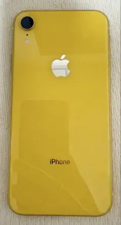 Apple iPhone XR イエロー 本体 割有り