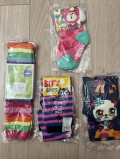 キッズレギンス80-90 靴下11-13cm 新品未使用