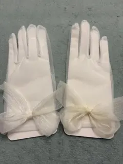 結婚式　ベールグローブセット