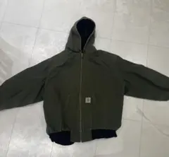 レア　グリーン　Carhartt アクティブジャケット　L