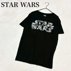 【スターウォーズ】カモフラロゴTシャツ(160)モリリン カジュアル でかロゴのサムネイル