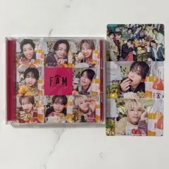 timelesz アルバム FAM 通常版 トレカ付き