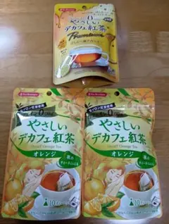 ティーブティックのやさしいデカフェ紅茶3袋のサムネイル