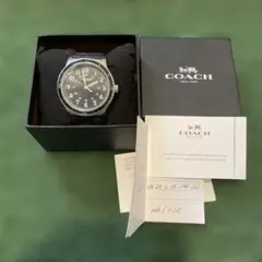 【値下げしました】COACH 迷彩時計 ジャンク品