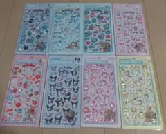 【新作】第二弾　ボンボンドロップシール　サンリオ　8枚