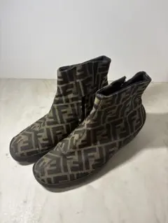 FENDI ズッカ柄 アンクルブーツ