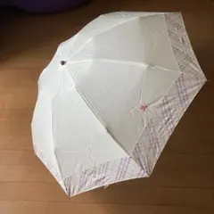 BURBERRY 折りたたみ日傘 チェック柄