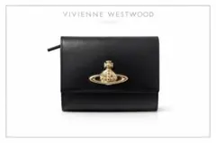 Vivienne Westwood 三つ折り財布 ラウンドファスナー コンパクト