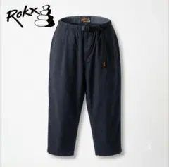 良品 ロックス クライミングパンツ 7分丈 M ネイビー キャンプ アウトドアのサムネイル