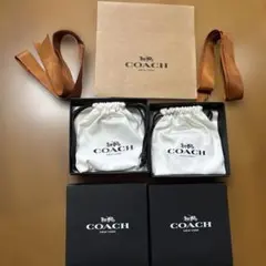 COACH ギフト用　空箱　ボックス　巾着