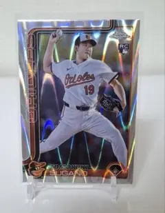 菅野智之 Topps Chrome Ray Wave リフラクター RC