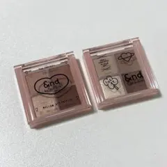 アンドバイロムアンド X イナピスクエア メロウアイパレット INAP01 02