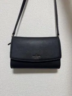 kate spade 黒 ショルダーバッグ