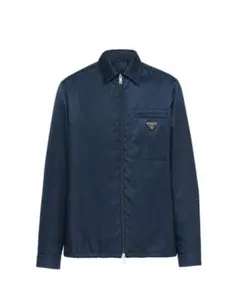 【伊勢丹新宿店メンズ館限定】Prada リナイロンネイビーナイロンジャケット