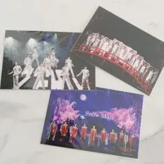 Snow Man 滝沢歌舞伎ZERO FINAL ステフォ 3枚セット