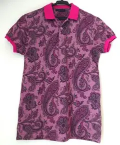 ETRO ペイズリー柄 ポロシャツ XSサイズ