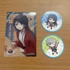 プロセカ　スシロー　コラボ　特典　クリアカード　ピック　レオニ　一歌　セット