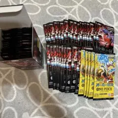 ワンピースカードゲーム、決戦の刻、サーチ済み、未開封、87パック