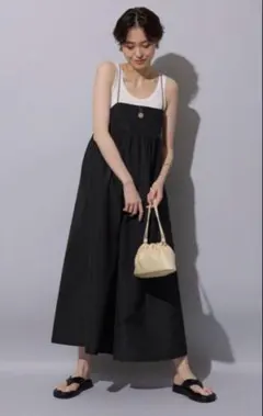 アルページュストーリー マチフレアドッキングキャミワンピース Aletta vita ワンピース キャミワンピース フレア ロング