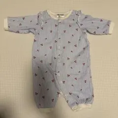 H&M チェリー柄 ロンパース 56cm