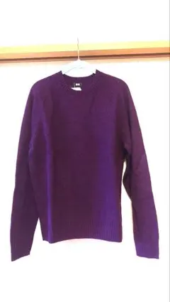 ユニクロ プレミアムラム　クルーネックセーター