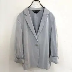 ともとも 様専用 INDIVI（インディヴィ）XL ストライプ夏ジャケットのサムネイル
