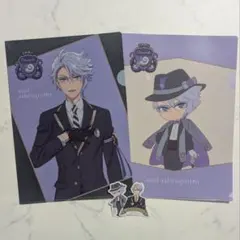 ツイステ Availコラボ クリアファイル ステッカー アズール