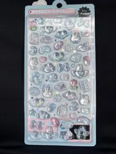 ボンボンドロップシール みずいろ