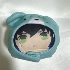 鬼滅の刃 嘴平伊之助 おまんじゅうにぎにぎマスコット あにずきん付き