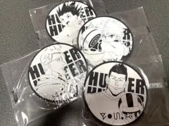 【新品未開封】 HUNTER×HUNTER ビッグラバーコースター 4枚セット