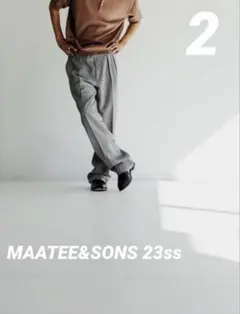 MAATEE&SONS × LiNN EX 俺たちのスラックス - メルカリ