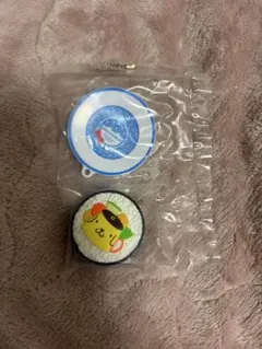 サンリオ　カプセルトイ　寿司　ポムポムプリン