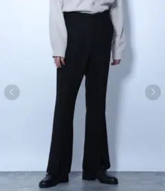 HARE フロントスリットフレアパンツ