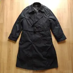 ✴️【美品・実物】アメリカ海軍　ヴィンテージ　レインコート　黒　М アメリカ海軍 80s DLA ヴィンテージ レインコート M ブラック系