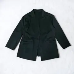 mystic ミスティック コンフォートノーカラージャケット ブラック F