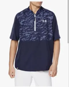 【美品】Under Armour 野球 ハーフジップジャケット